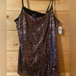 Torrid sequined foxy cami